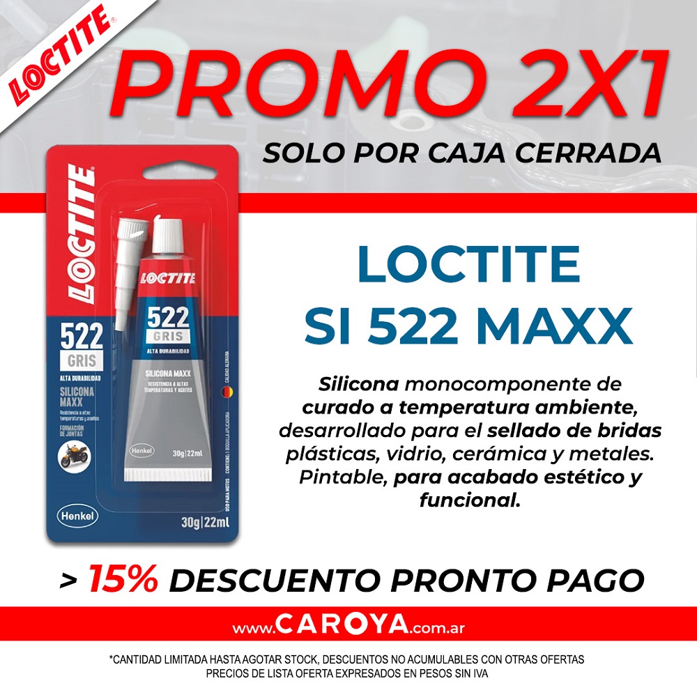 Promo Loctite SI 522 MAXX 2X1